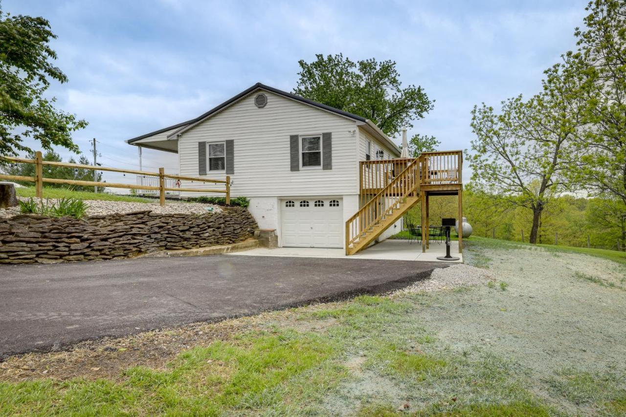 Cozy Kentucky Retreat - Deck, Near Ark Encounter! Villa Dry Ridge Eksteriør bilde